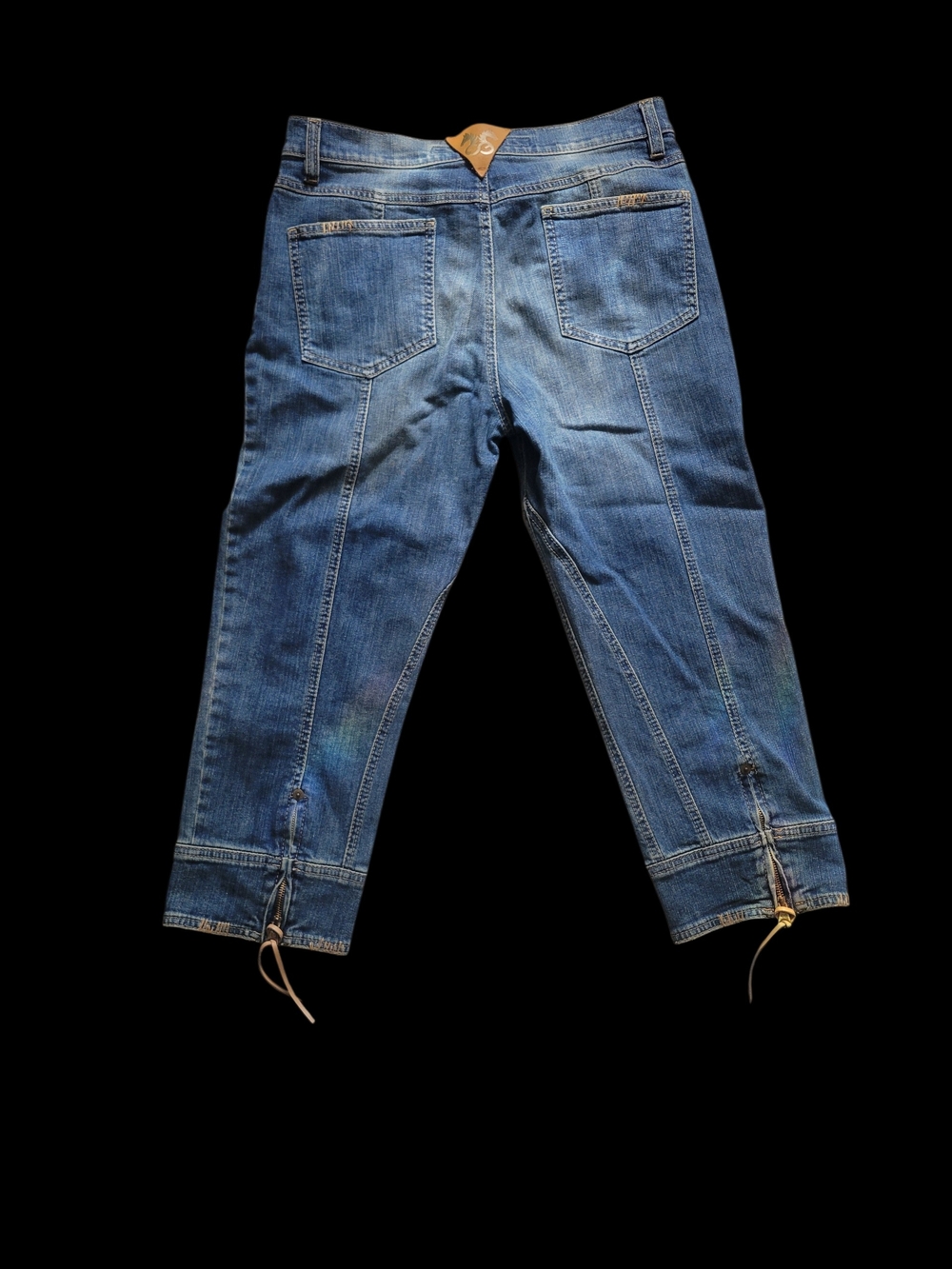 ESCADA SPORT Women's Cropped Denim Jean- Made In Italy